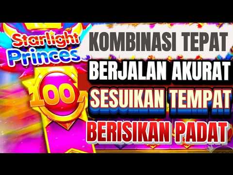 PADU KOMBINASI ⁉️ POLA GACOR STARLIGHT PRINCESS HARI INI 👑 POLA STARLIGHT PRINCESS 💎 PRINCESS X1000