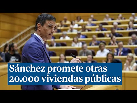 Pedro Sánchez promete otras 20.000 viviendas públicas en terrenos de Defensa