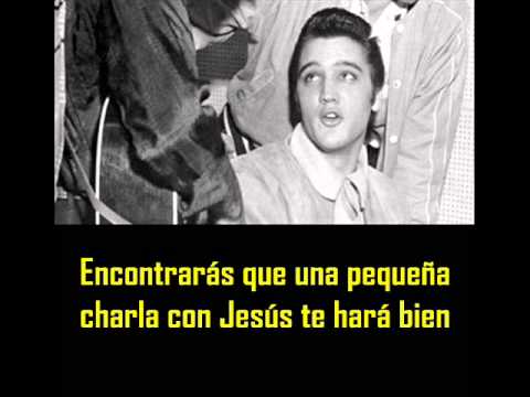 ELVIS PRESLEY - Just a little talk with Jesús ( con subtitulos español )