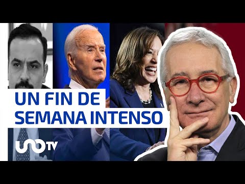 Milton Morales, Biden, Kamala Harris, Marcelo Ebrard y Donald Trump los personajes del fin de semana