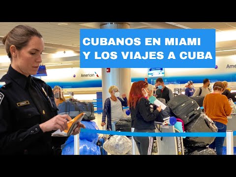 Más cubanos que viajan a Cuba reciben advertencias de CBP en Miami sobre su residencia