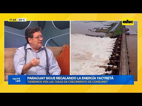 Paraguay sigue regalando la energía Yacyretá