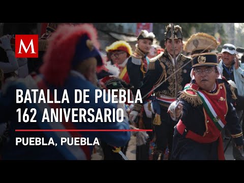 AMLO preside el 162 aniversario de la Batalla de Puebla #cincodemayo
