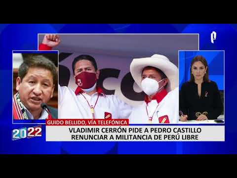 Guido Bellido: “La presencia del presidente Castillo en Perú Libre es nominal, más no efectiva”