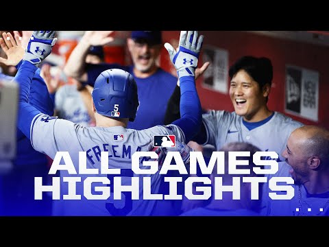 Highlights from ALL games on 8/31! (Dodgers go back-to-back-to-back, Michael Harris INSANE catch)