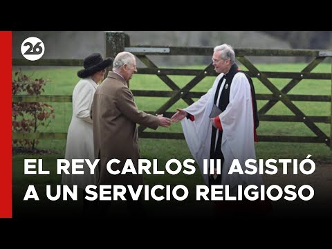 REINO UNIDO | El Rey Carlos III asistió a un servicio religioso