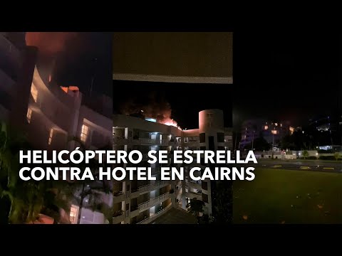 Tragedia en Queensland: Helicóptero se Estrella Contra Hotel en Cairns