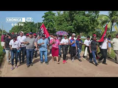 Inauguraron 400 metros lineales de Calle de Concreto Hidráulico a las Familias de Bilwi - Nicaragua