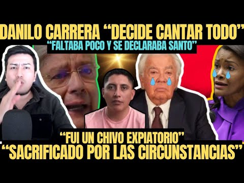 Danilo Carrera ¡CANTO! “El finado Cherrez me utilizo, soy inocente” Diana Salazar ¿Y ahora que hará?