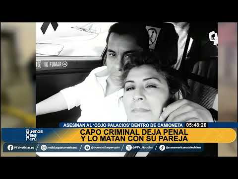 Cajamarca: asesinan a capo criminal junto a su pareja dentro de su camioneta