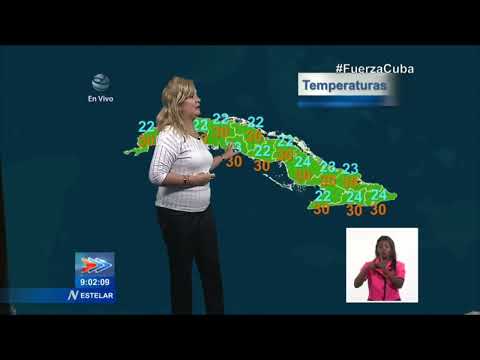 Actualización meteorológica de Cuba