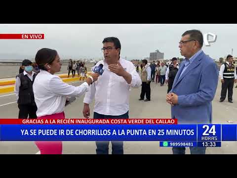 De Chorrillos a La Punta en 25 minutos: vehículos ya pueden circular en la Costa Verde Callao (3/3)