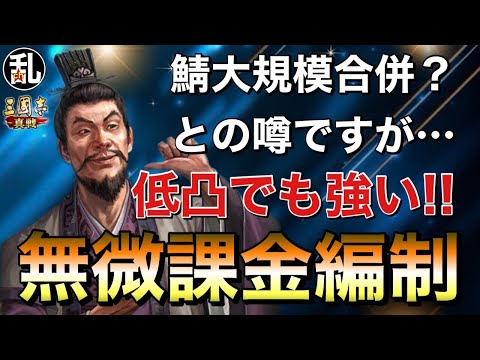 【三国志 真戦】低凸でも当たりたくない！赤く無くても強い編制達【三國志】【三国志战略版】1361