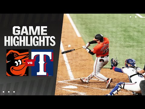 Orioles vs. Rangers Game Highlights (7/20/24) | MLB Highlights