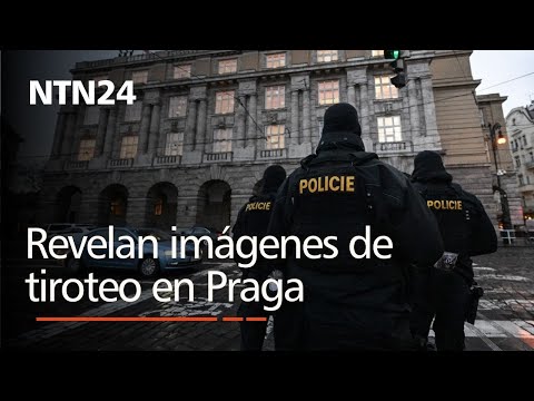 La Policía checa revela imágenes del tiroteo que dejó 14 muertos, incluido el atacante, en Praga