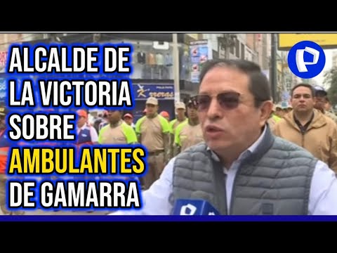 BDP La Victoria: alcalde tema que ambulantes de Mesa Redonda lleguen a Gamarra tras ordenanza