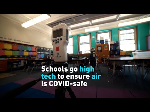 Colorado school goes high-tech to keep its air COVID safe