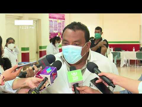 Inmunización en Managua con la vacuna AstraZeneca - Nicaragua