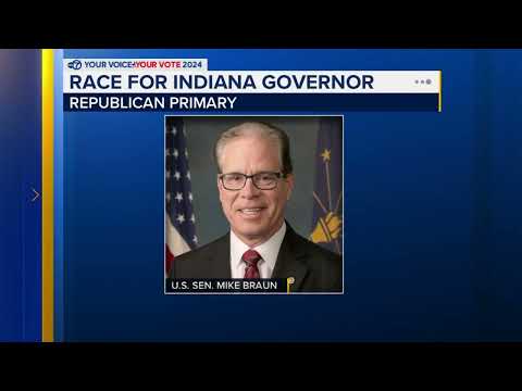 Sen. Mike Braun wins GOP nomination for governor in Indiana primary