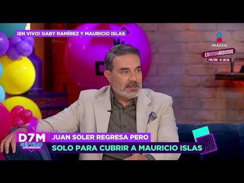 ¡Mauricio Islas se va temporalmente de Sale el Sol y lo cubrirá Juan Soler! | De Primera Mano