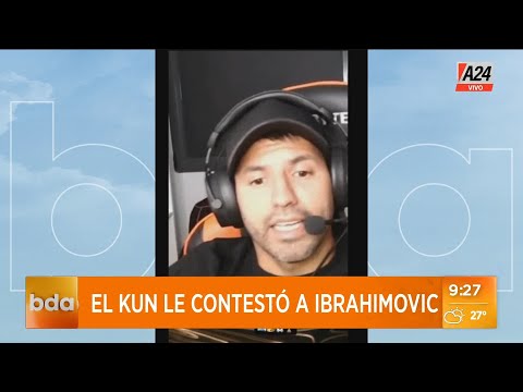 El Kun le contestó a Ibrahimovic
