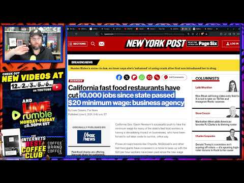 Fast Food Apocalypse! 10,000 Fired From McDonalds, Chipotle & Pizza Hut Woke Minimum Wage Backfires!