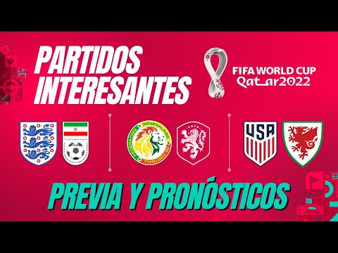 Pronóstico Mundial Qatar | Inglaterra vs Irán |Senegal vs Países Bajos ||  Usa vs Gales