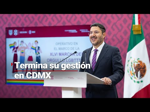 TERMINA SU GESTIÓN | Entrevista con Martí Batres, jefe de Gobierno CDMX; ¿cómo deja la capital?