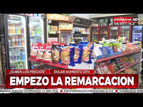 Efecto Milei: comenzó la remarcación de precios en los supermercados