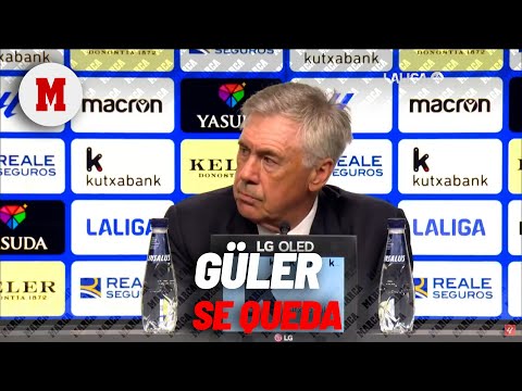 Ancelotti confirma la continuidad de Güler: No hay duda I MARCA