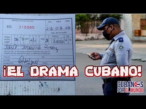 Régimen responde con multas a las personas que reportan la situación en Cuba