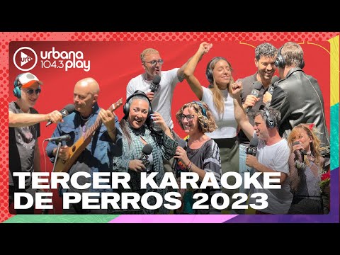 Karaoke de #Perros2023 con El Polaco, Juan Ingaramo, Dani La Chepi, Jaf y Twiggy