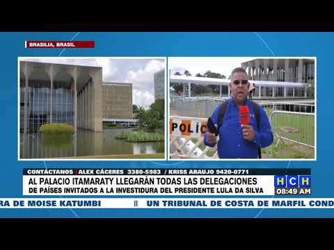 Al Palacio de Itamaraty llegarán delegaciones para Investidura de Lula Da Silva | HCH en Brasil