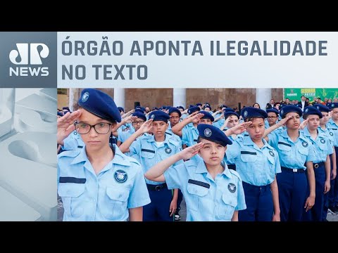 MP e Defensoria pedem anulação do ensino cívico-militar em escolas estaduais de SP