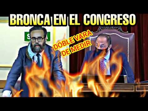 BRONCA EN EL CONGRESO DE LOS DIPUTADOS, EL PRESIDENTE DEL CONGRESO Y JOSE MARÍA SÁNCHEZ de Vox