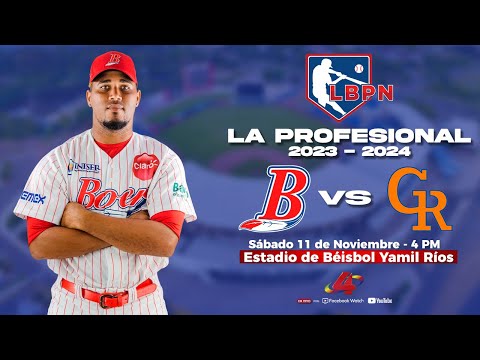 Indios del Bóer VS Gigantes de Rivas - Liga de Béisbol Profesional Nacional (LBPN) – 2023 -2024