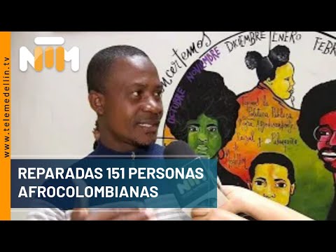 Reparadas 151 personas afrocolombianas - Telemedellín