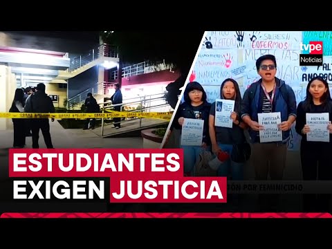 Arequipa: piden 9 meses de prisión preventiva para sujeto que asesinó a mujer dentro de universidad