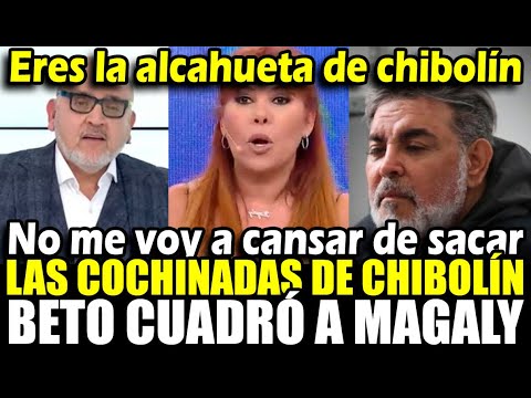 Beto Ortiz le cierra la bocota a Magaly x criticar sus ataqu3s a Chibolín y su pele4 con phillip