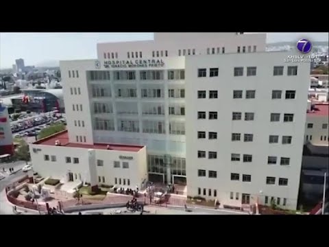 Es inaugurada el área de urgencias del Hospital Central “Ignacio Morones Prieto”.