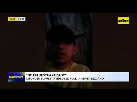 “No fui descuartizado”: Familiares de internos difunden supuesto video del policía Óliver Lezcano
