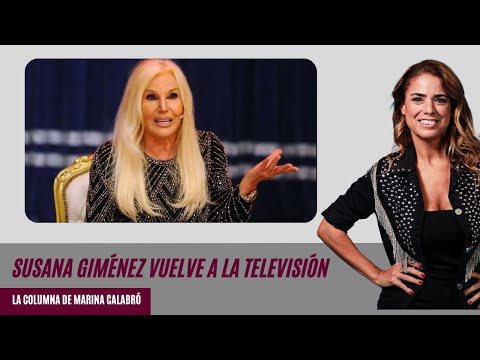 Susana Giménez vuelve a la televisión con su programa: los detalles en la columna de Marina Calabró