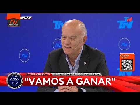 DECISIÓN `23: Vamos a ganar ,  Néstor Grindetti precandidato a gobernador de Buenos Aires