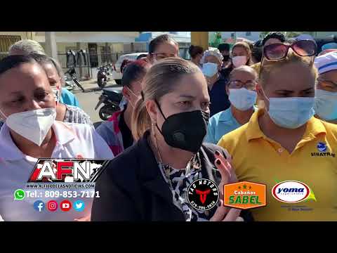 Enfermeras realizan piquete frente oficina del MSP en SFM exigiendo cese de cancelaciones
