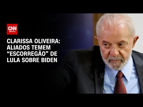 Clarissa Oliveira: Aliados temem “escorregão” de Lula sobre Biden | LIVE CNN