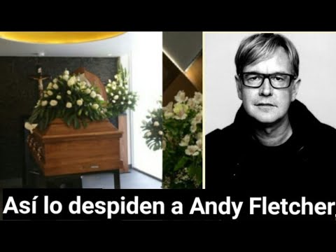 Así despiden a Andy Fletcher en su emotivo funeral en Reino Unido