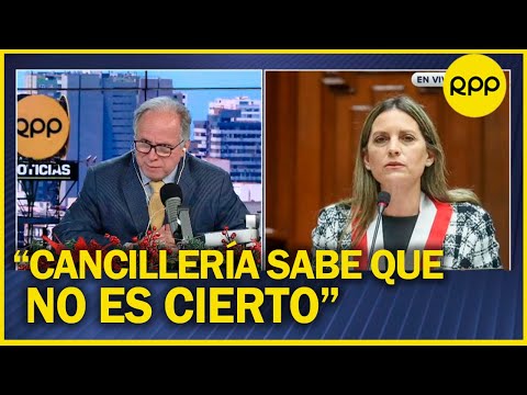 María del Carmen Alva: “Es falso que haya solicitado alguna mención contra el presidente Castillo”