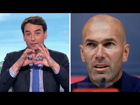 « Zizou, si tu nous regardes » : Julian Bugier lance un défi à Zidane en plein JT sur France 2