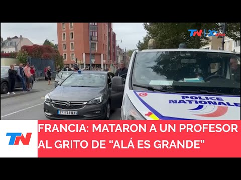 FRANCIA I Conmoción: un profesor fue asesinado tras un ataque terrorista en un instituto educativo