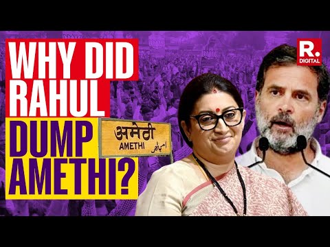 The Arnab Debate: Did Rahul Gandhi Run Away From Amethi To Rae Bareli?